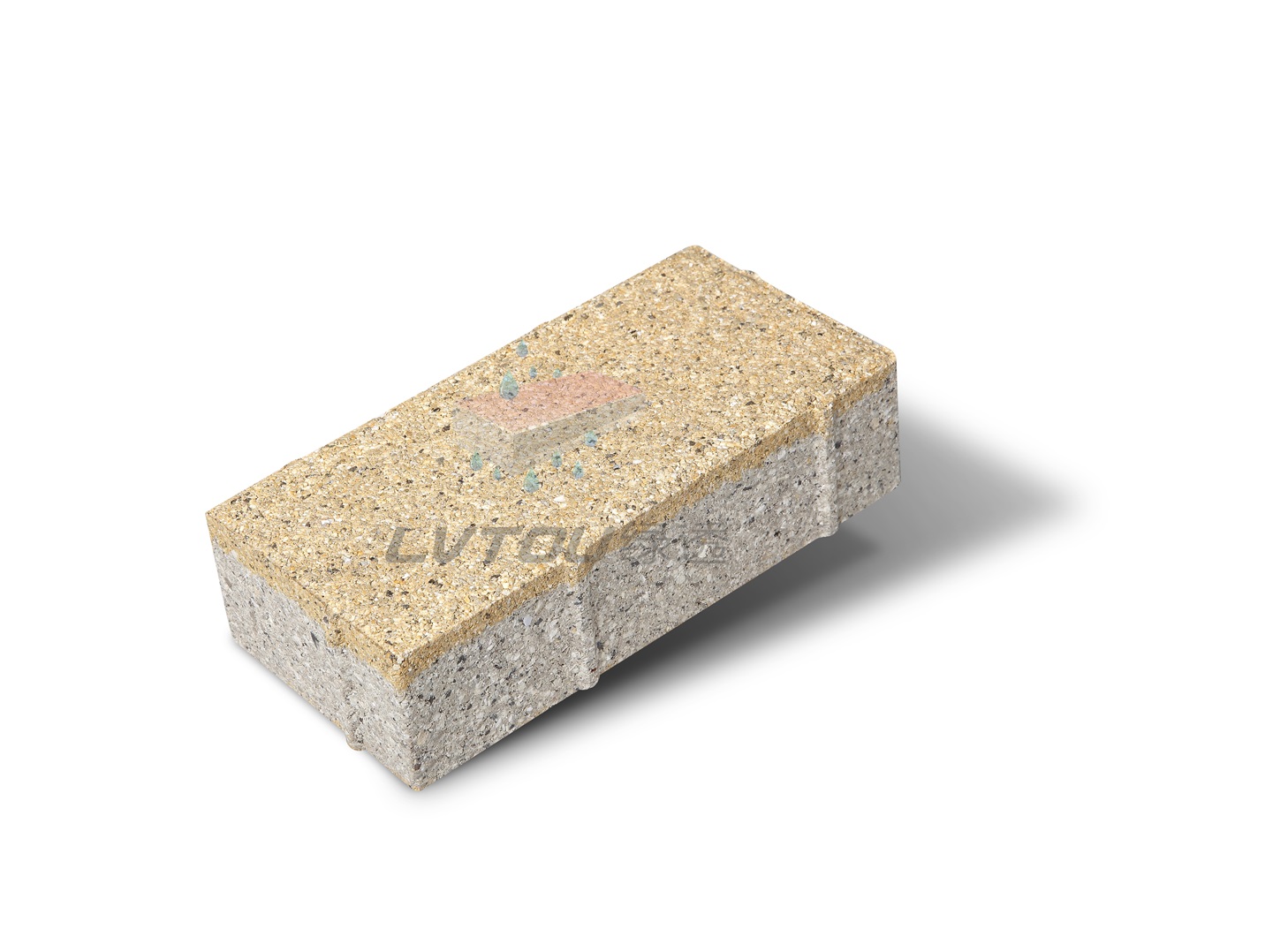 黃色陶瓷透水磚