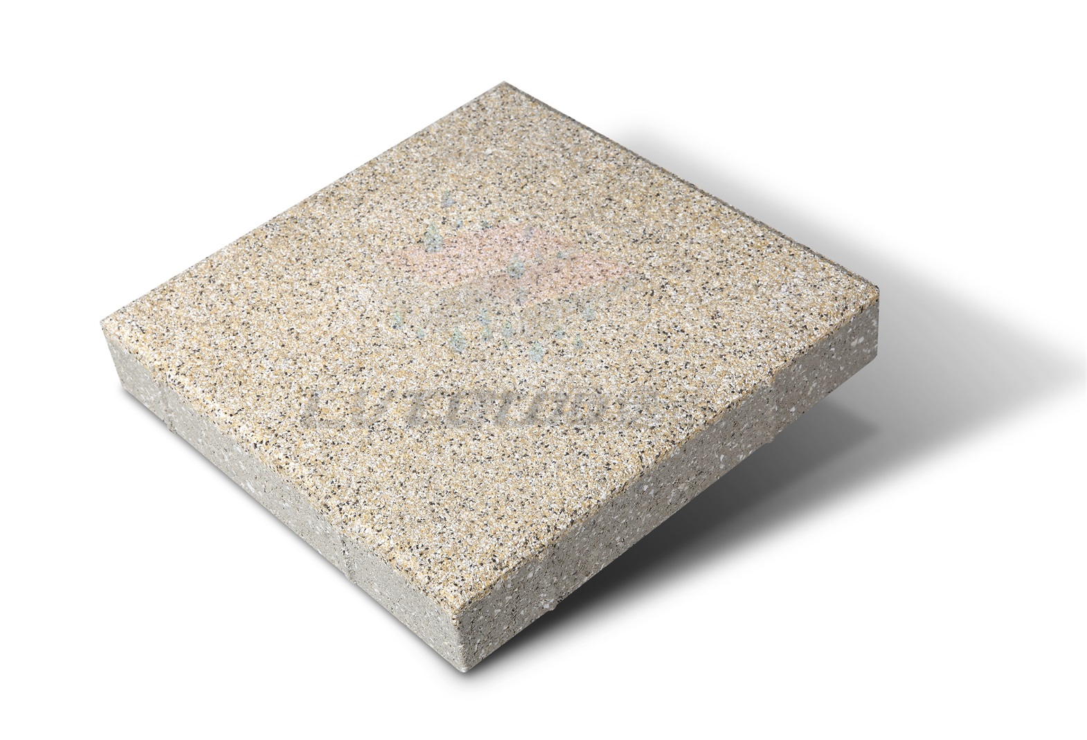 淺黃金麻仿石陶瓷透水磚