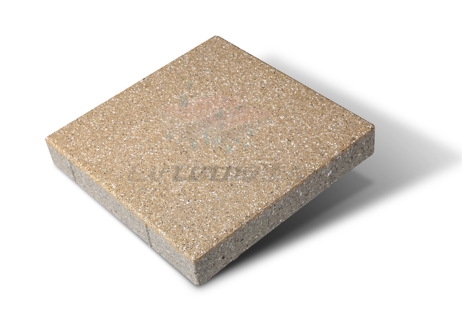 深黃金麻仿石陶瓷透水磚